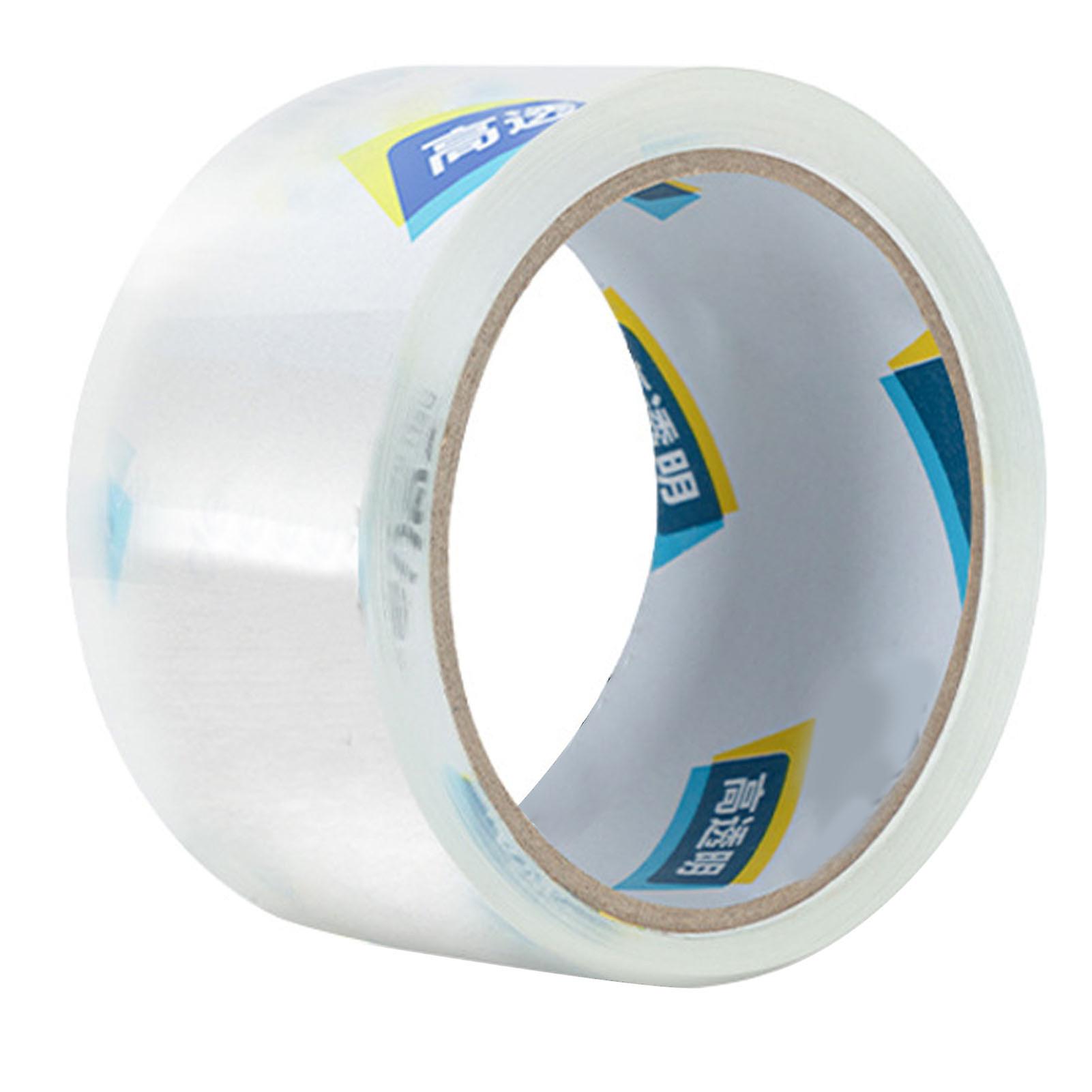 Clear Box Tape 4.8cm Width Strong Adhesion Transparent Gift Wrapping Tape for Office