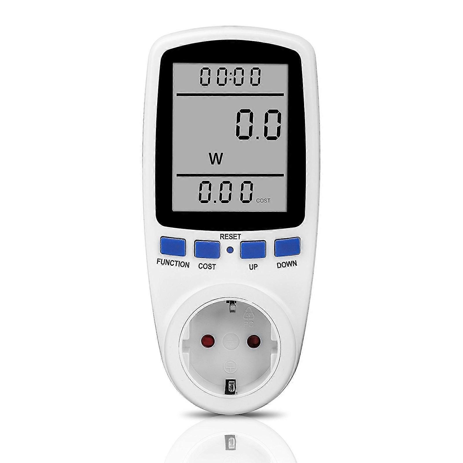 Energy Cost Meter Power Meter Power Meter Power Meter Socket 230v 16a Eu Plug