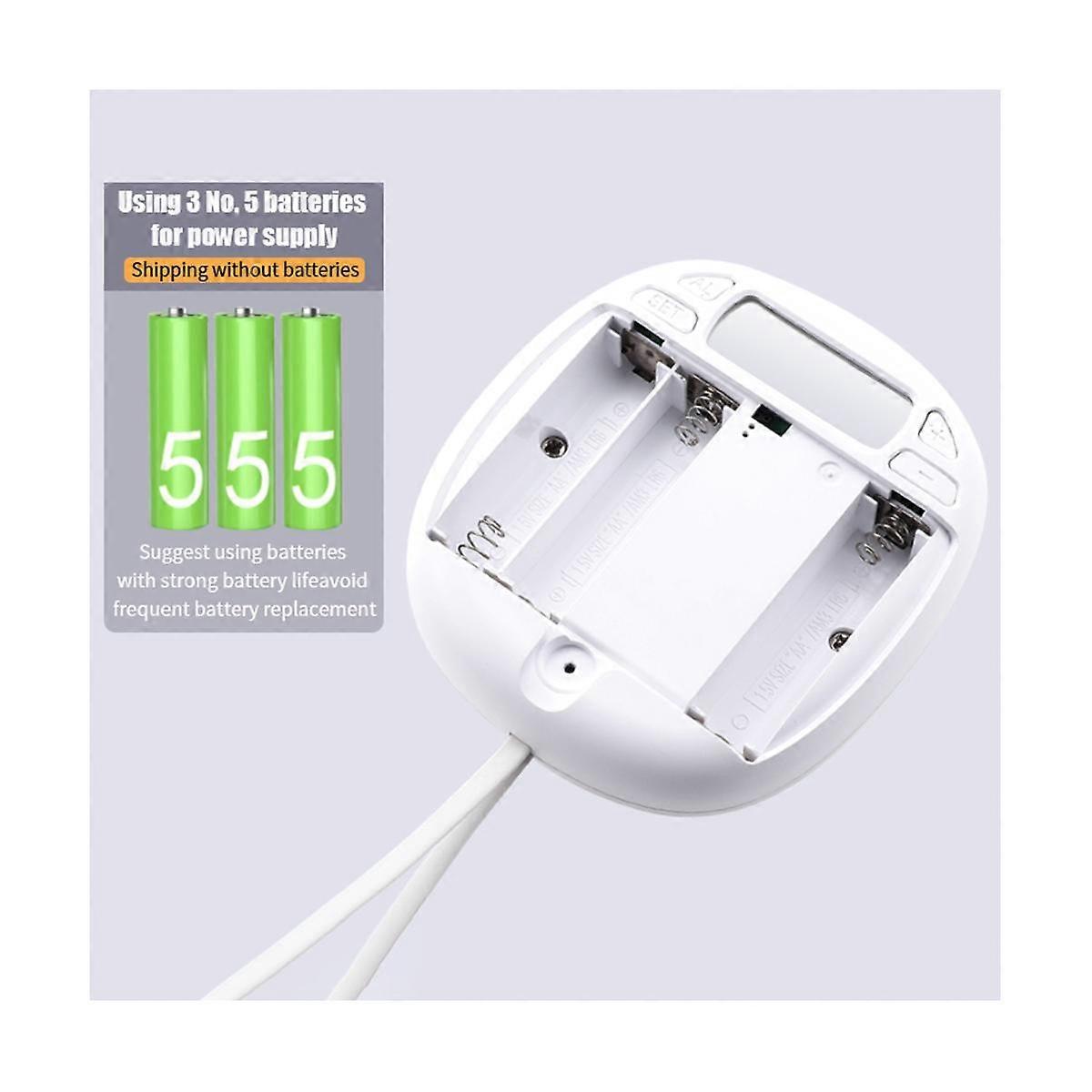 Mute Vibrating Alarm Clock Shaker Impact for Hearing Impaired Snooze Student Cartoon Clocks Light R
