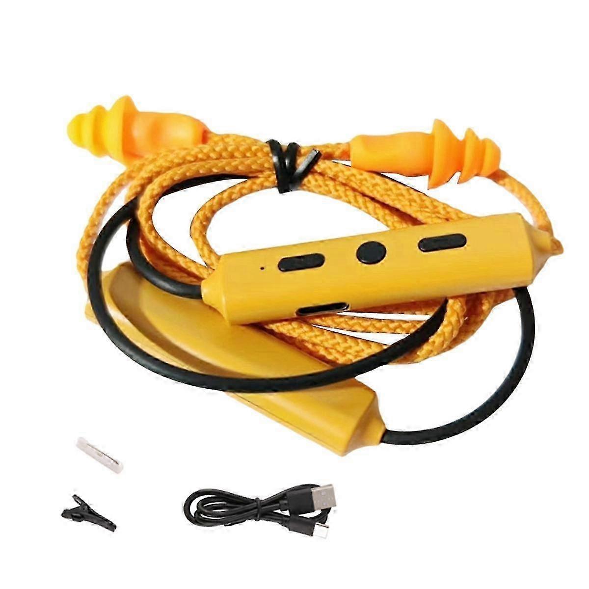 Earphone Bluetooth Ear Plugs compatible withWork, Noise Suppression, Hearing Protection,Construction