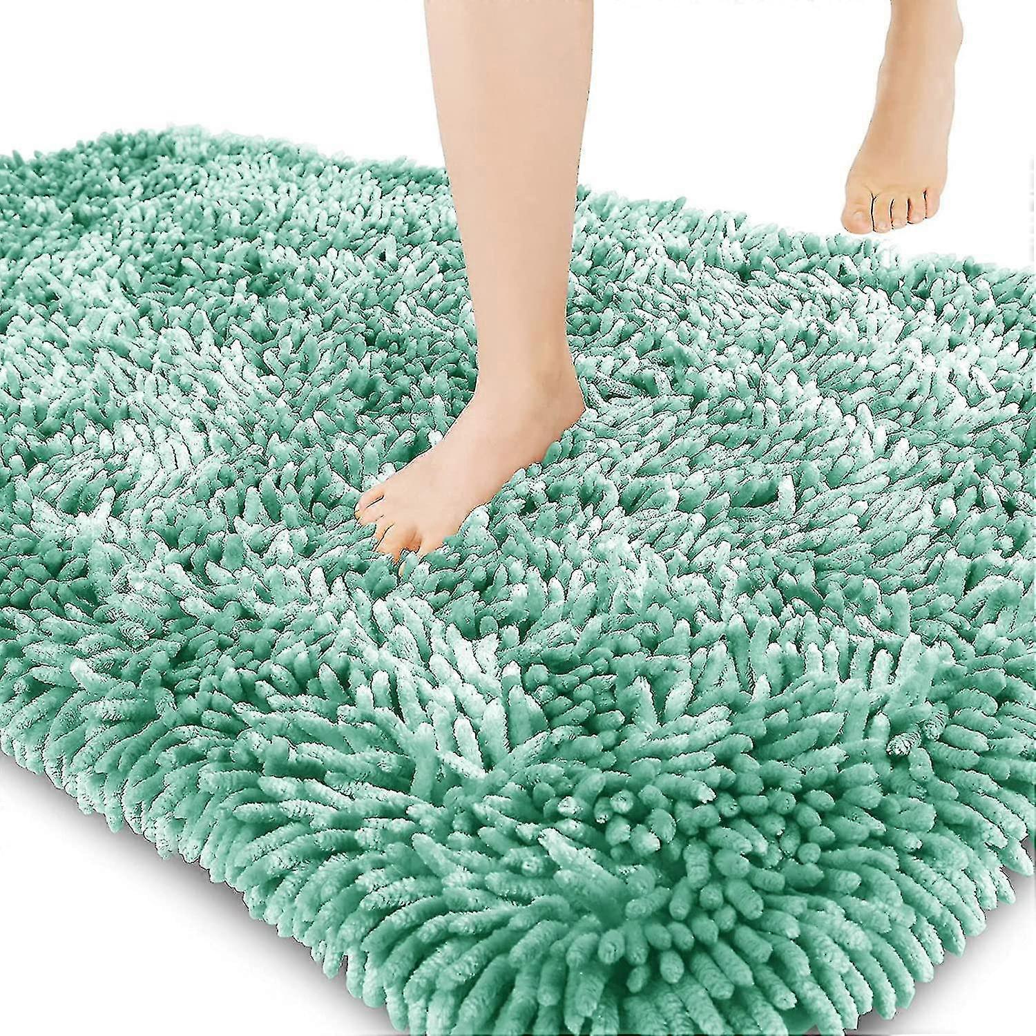 Tapis de bain haut de gamme, antidérapant et moelleux, incroyablement doux, confortable et très épais