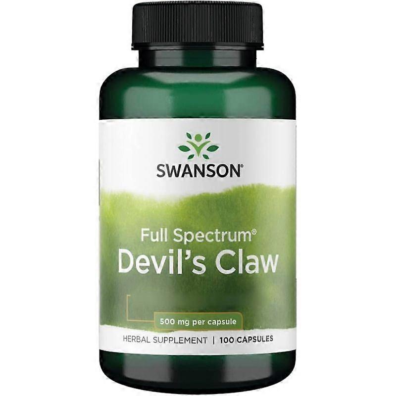 Swanson Devil's Claw 500mg Capsules 100