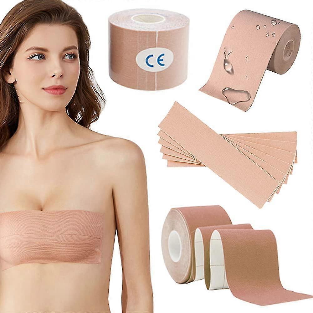 2pcs Tape Breast Lift Tape For Large Breast, Breathable Breast Athletic Tape