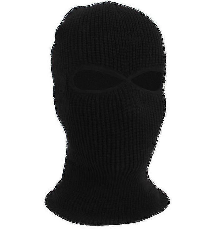 2 Hole Balaclava Hood Cap Full Face Mask