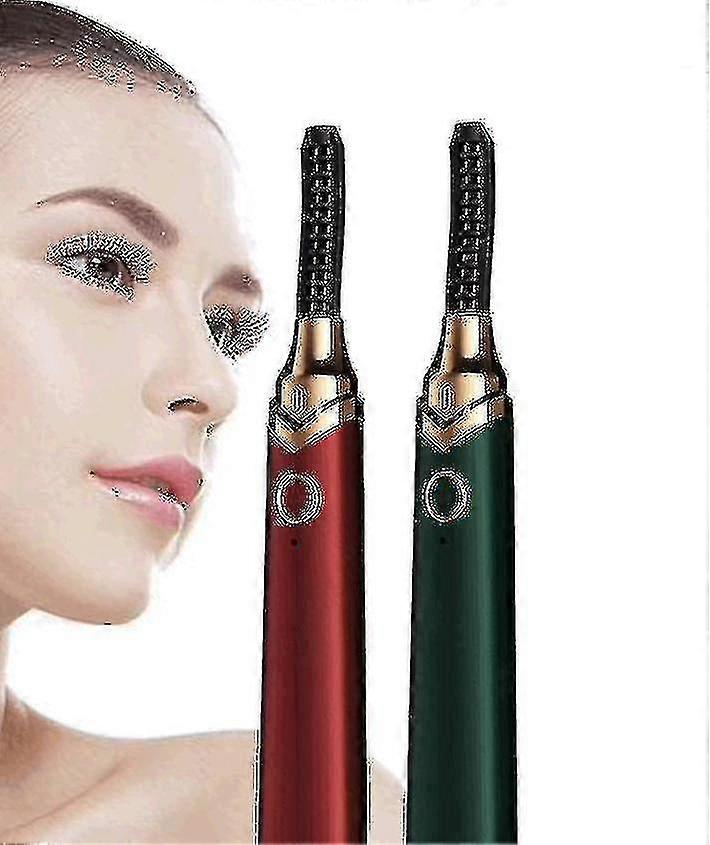 Electric Lash Curling Tool Portable Makeup Beauty Styling Eyelash Brushblue
