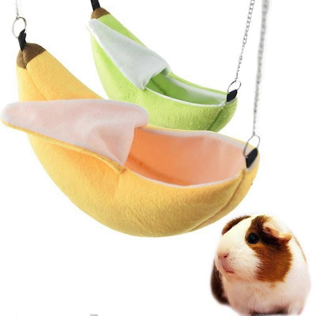2pack  Banana Hamster Bed House Hammock Small