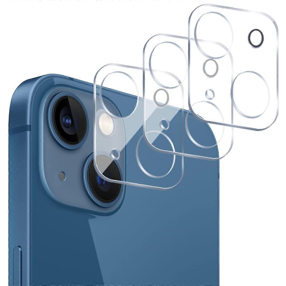 3 Pack for iPhone 13 & iPhone 13 mini HD Lens Cover