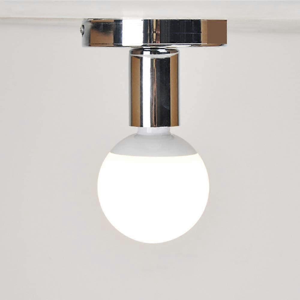 E27 Glödlampa Socket Metall E27 Lamp Socket Holder Lamp Bashållare E27 Socket Väggmonterat tak