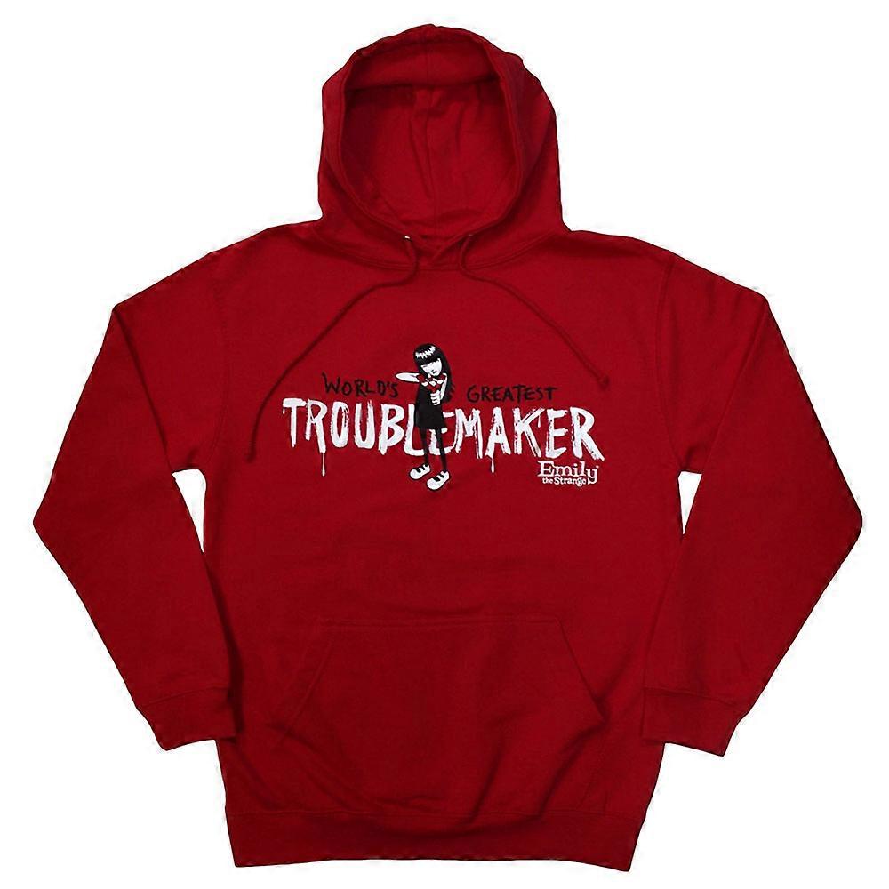 Emily The Strange Troublemaker Pullover Hoodie