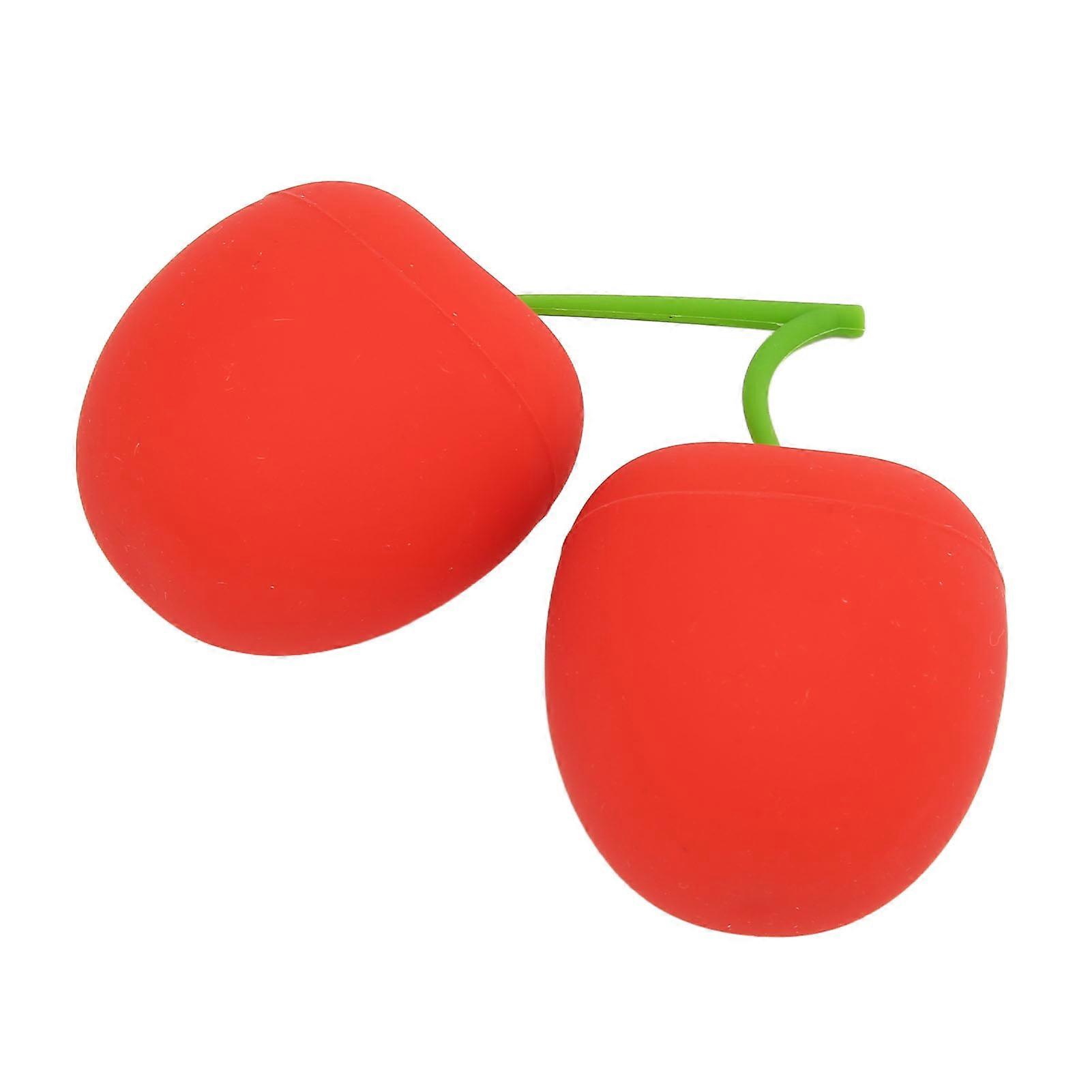 Lip Plumper Tool Soft Silicone Cherry Shaped Oval Round Lip Plumping Device for Women