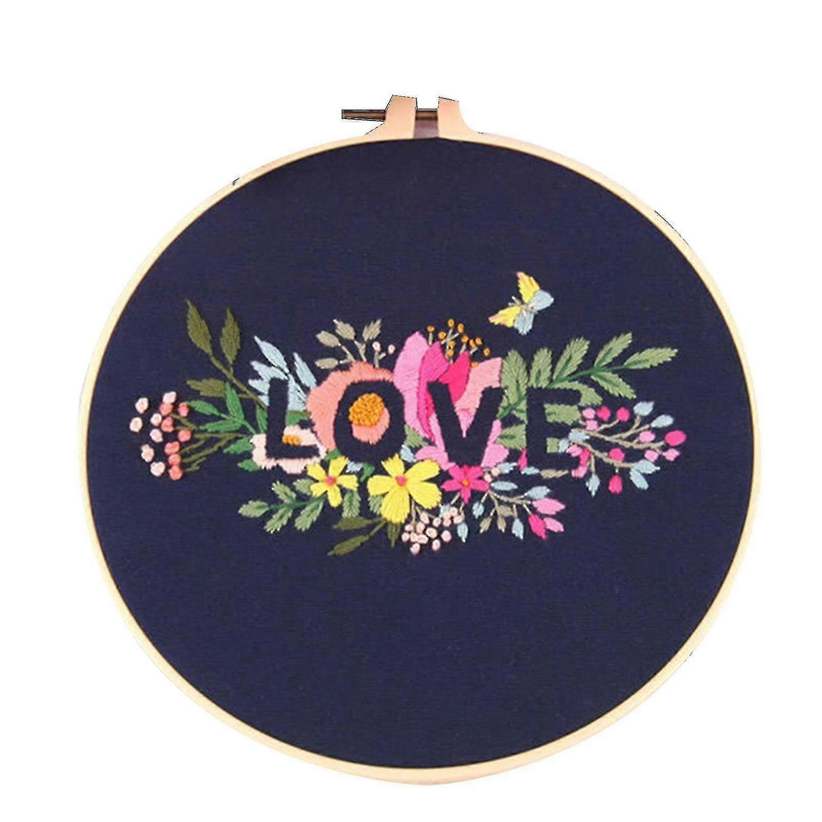 Cross Stitch Kit Embroidery With Exquisite Patterns And Instructions D