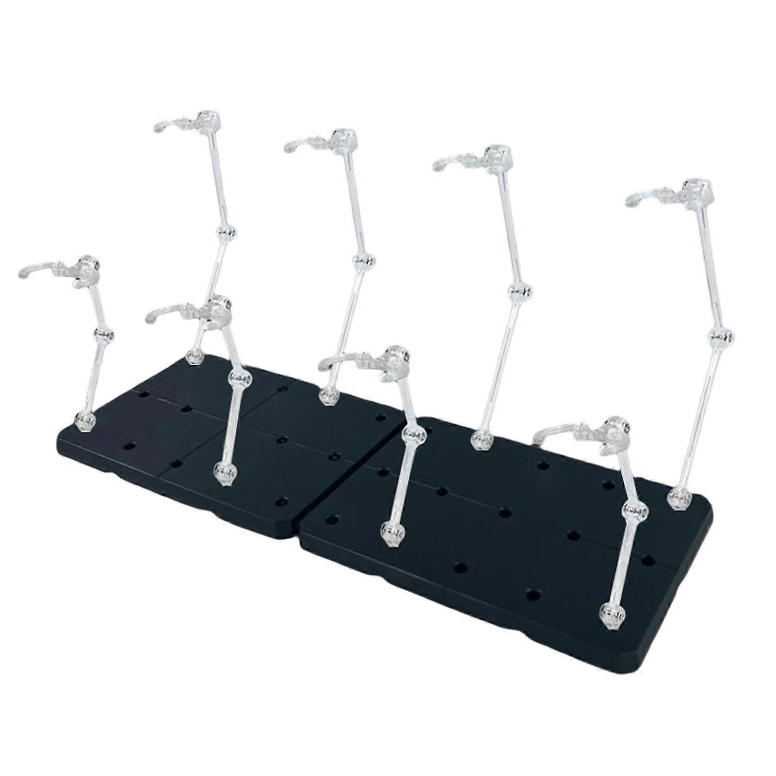 Practical Model Stand Holder for 1:100 Scale 1:144 Scale Model Parts Black
