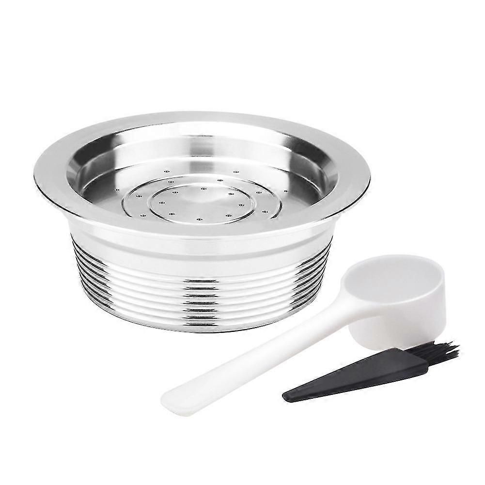 Replacement Stainless Steel Coffee Capsule Filter Tamper For Lavazza A Mode Mio