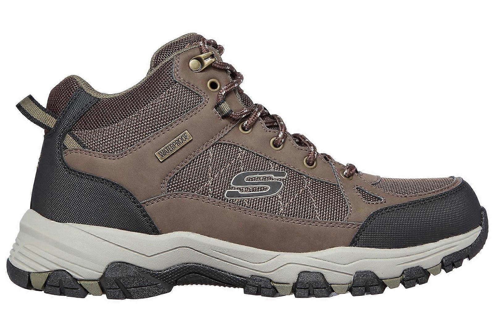 Skechers Selmen Melano MEMORY FOAM Boots Chocolate