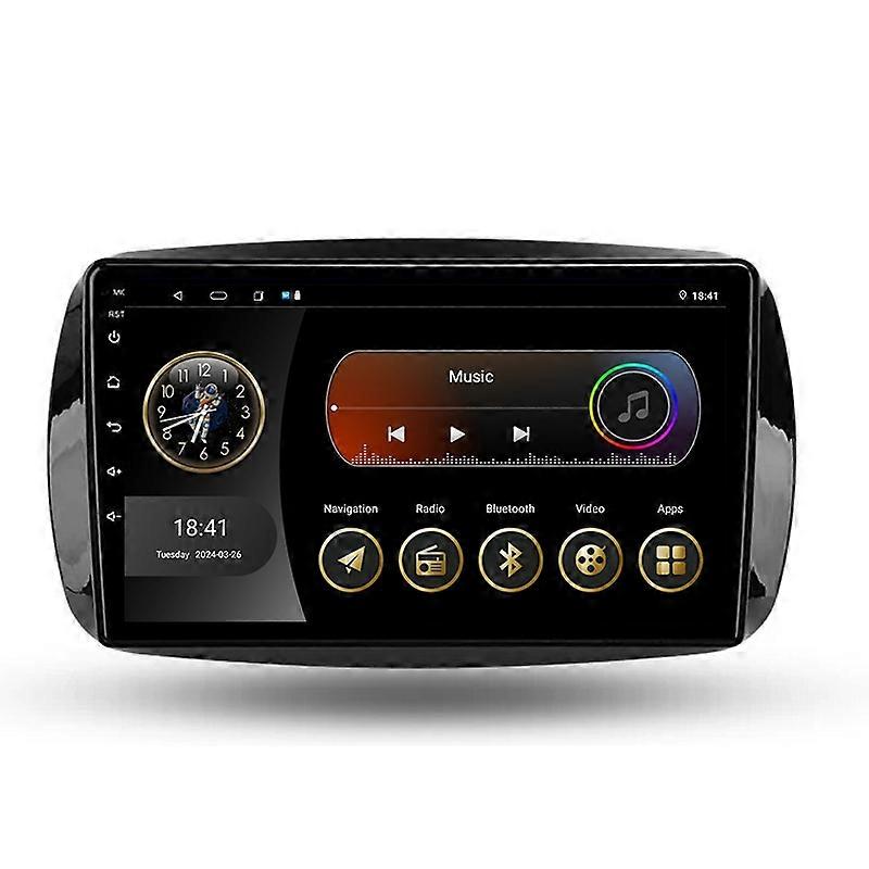 Car Radio Player For Benz Smart Fortwo 3 C453 A453 2014-2020 Video WIFI Navigation GPS