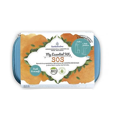 My essential kit SOS 1 unit (Lemon - Tangerine - Mint - Tea tree - Lavender - Jojoba)