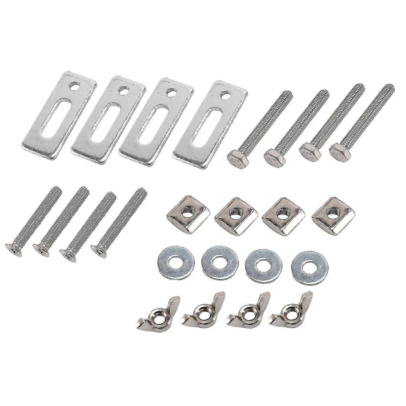 4 Pack T-track Clamp,mini T Track Hold Down Clamps Kit Compatible With 3018-pro,3018-prover,1810-pr