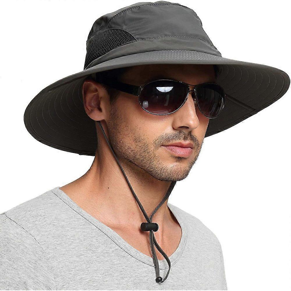 EINSKEY Cappello Pescatore Uomo, Unisex con Tesa Larga Bucket Hat Estivo Anti UV per Trekking, Spiaggia, Campeggio, Caccia, Ciclismo, Safari