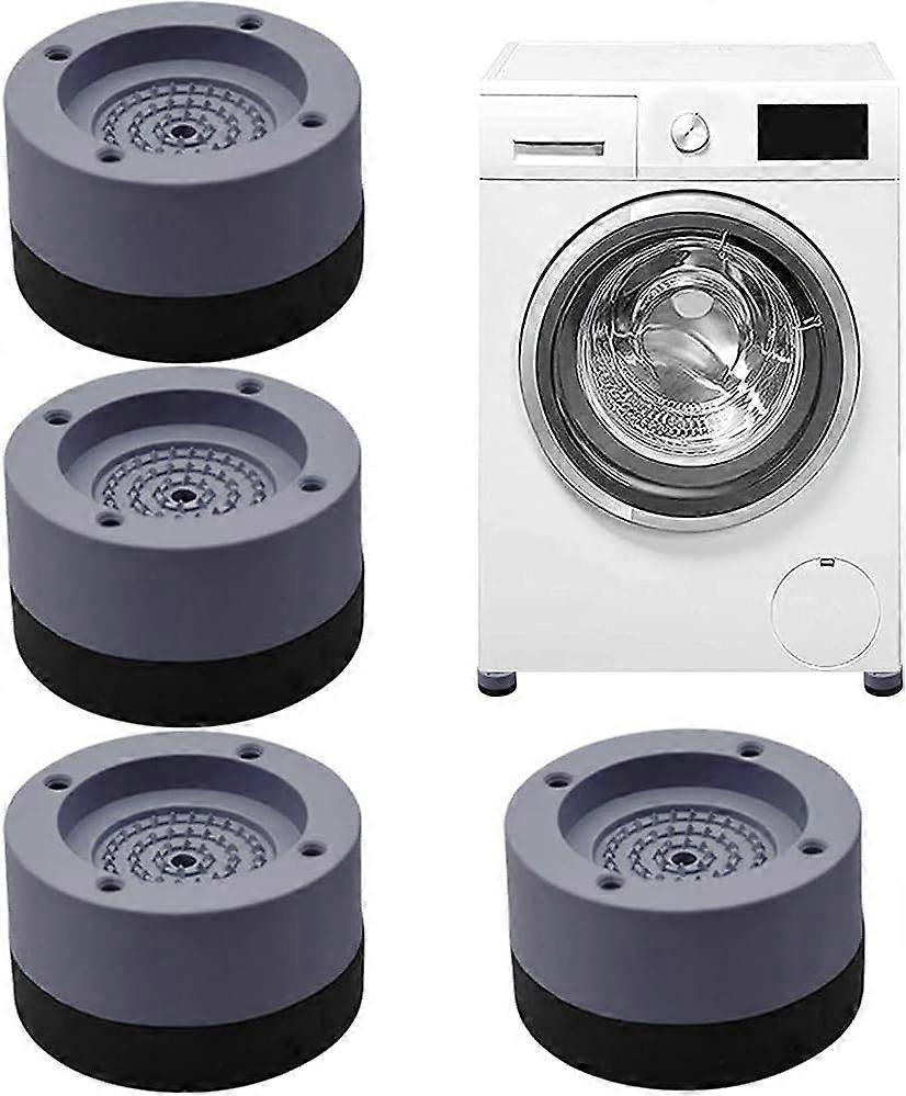 4 Pieces Anti-vibration padsAnti-vibration pads Washing machine vibration dampening pads, Anti-vibration pads for washing machine, prevent noise from 