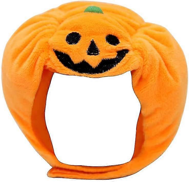 Pet Halloween Pumpkin Hat1pcs-orange