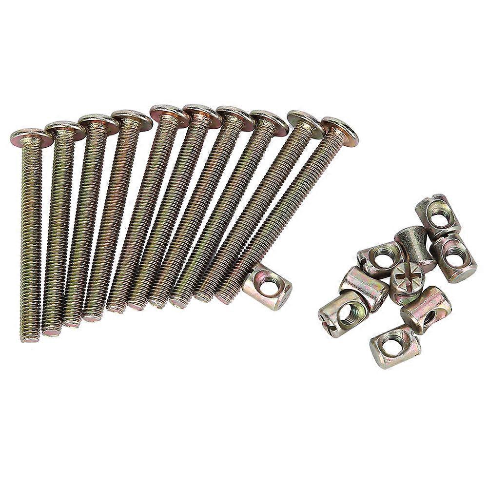 Furniture Hex Socket Thin Flat Head Structural Screw Bolt With Nuts