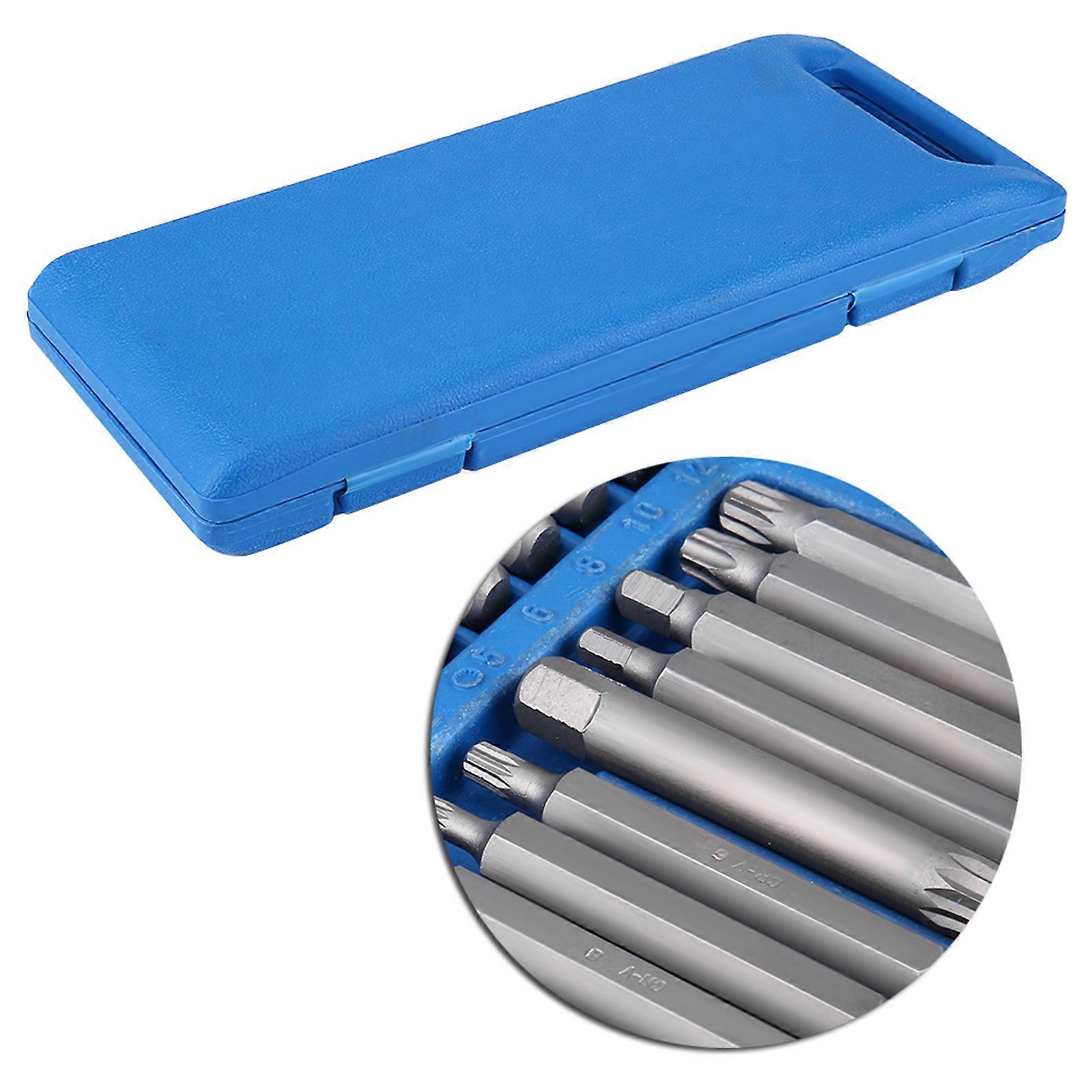 Socket Bit Set Tool Kit 1/2inch 3/8inch Drive - 40Pcs Hex Star Torx