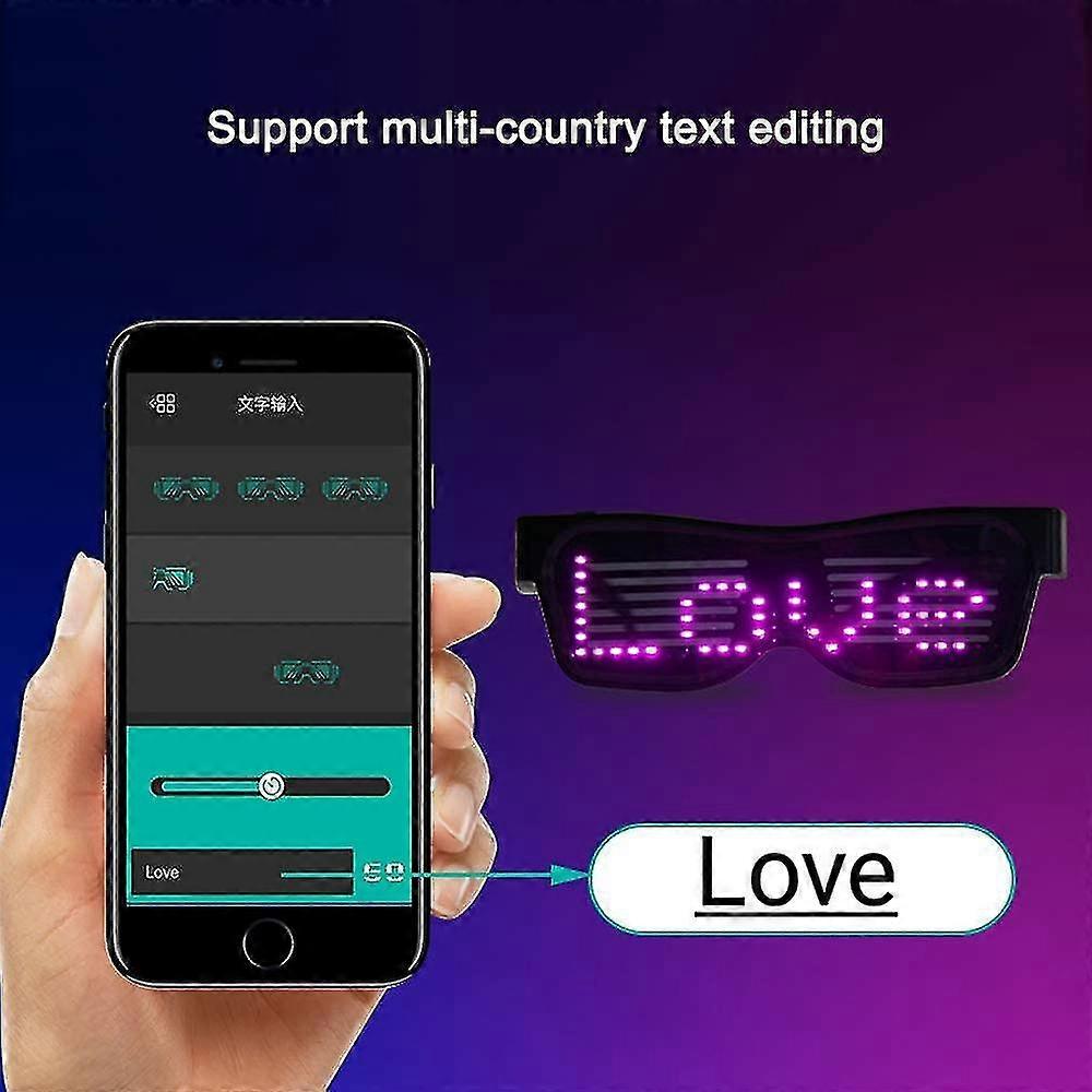 Led Party Bluetooth Neon Glasses