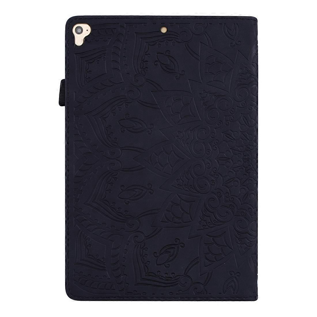 For iPad Pro 9.7 inch Calf Pattern Embossed Leather Case