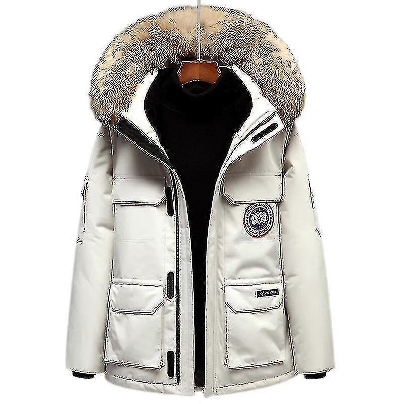 מעיל פוך מרופד חורף של גברים מעיל כלים מזדמן המתנה הטובה ביותר לחג המולד