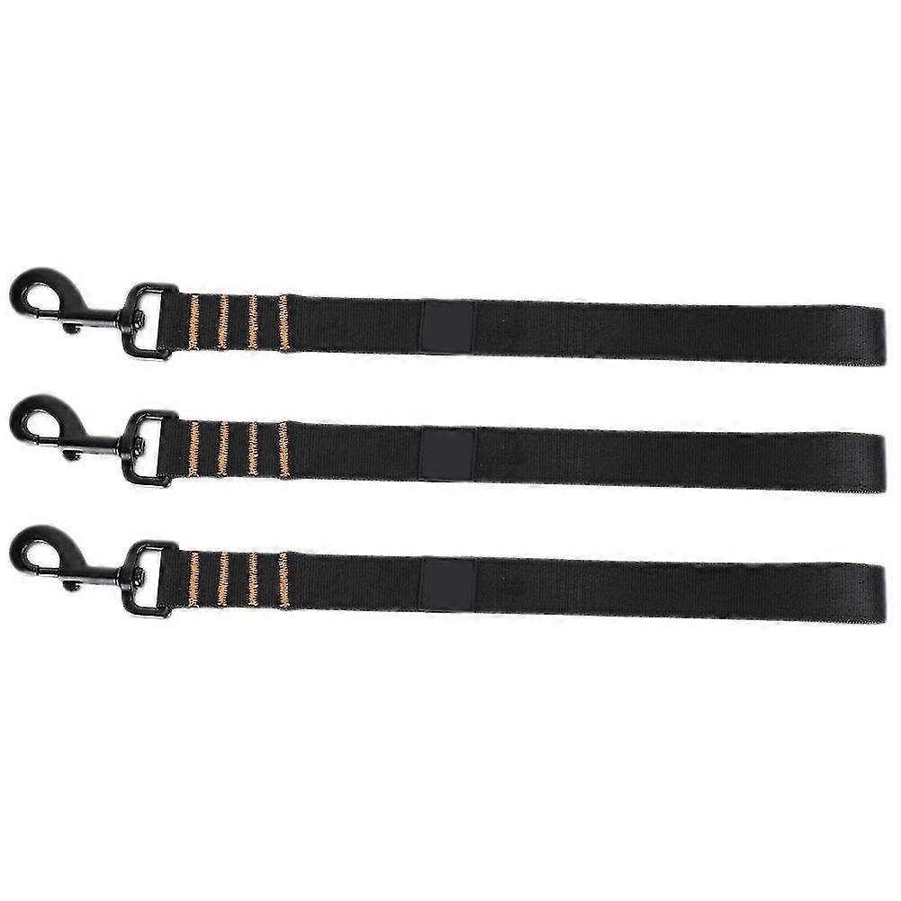 3Pcs Multifunctional Nylon Traction Rope for Outdoor Dog Walking and Vehicle-mounting