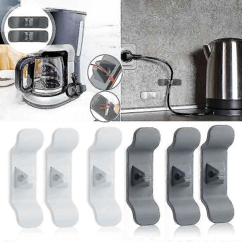 Pack de 4 porte-cordon d’enrouleur pour appareils de cuisine Organisateur de cordon Enrouleur de cordon Tk-jkshd
