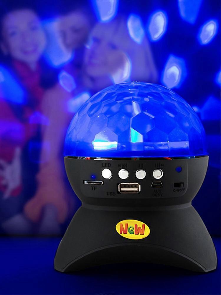 LED Bluetooth Speaker Creative 360 Degree Rotating Easy To Use 100Hz-20KHz Durable Kids Bedroom Night Light