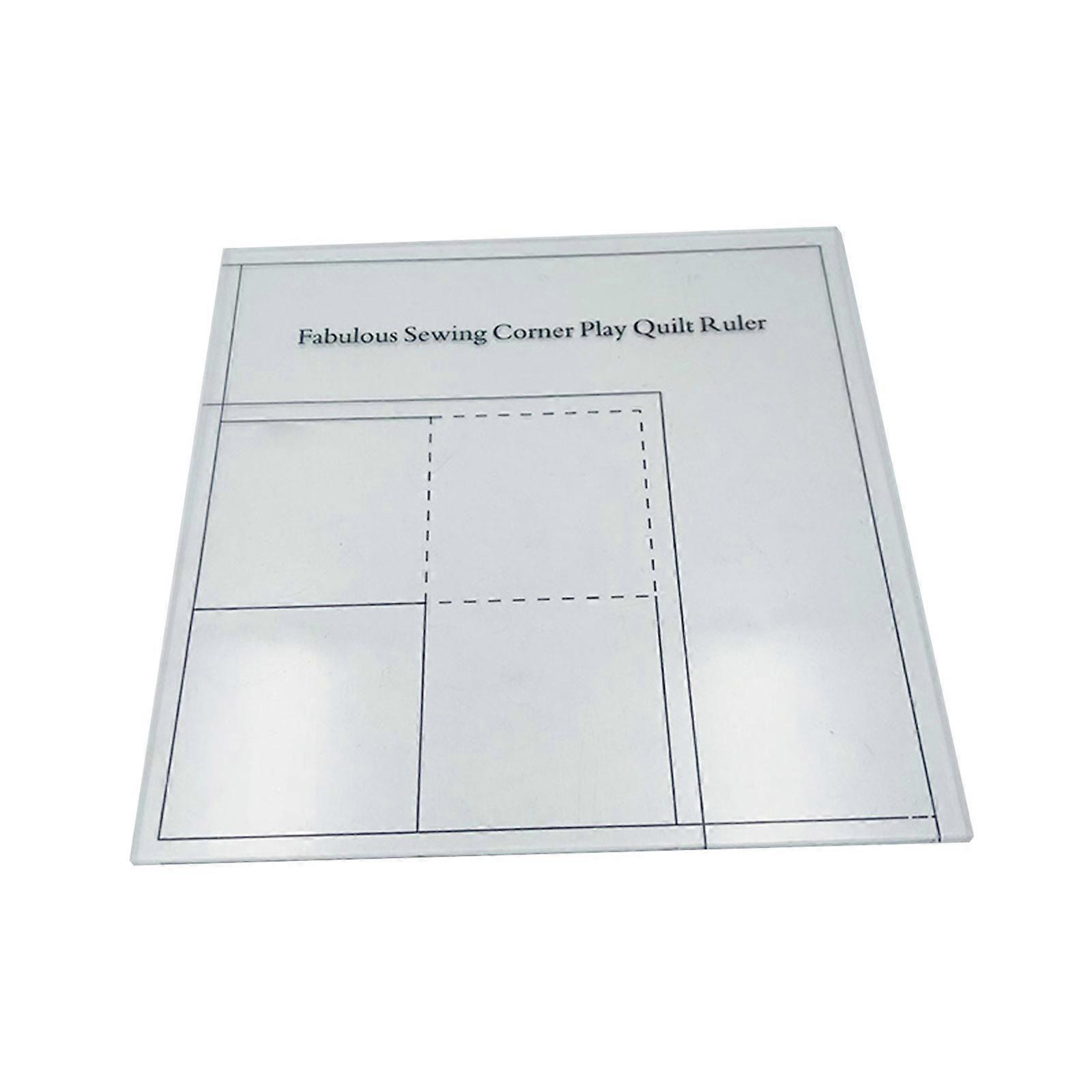 Latest Painting Template Tailor Template Patchwork Cutting Ruler Quilling Tool Portable