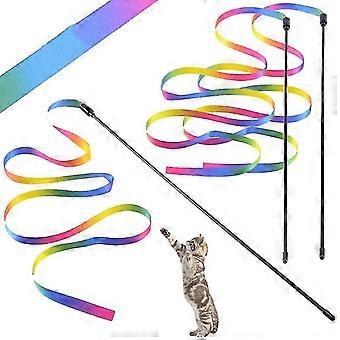 2 Pack Of Cat Toys Cute And Funny Colorful Funny Cat Sticks