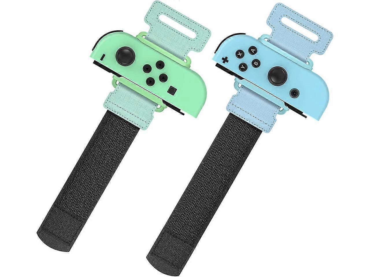 Upgraded Wrist Bands Compatible with Just Dance 2022 2021 2020 Switch, Adjustable Elastic Dance Straps Compatible with Switch & Switch OLED Controller