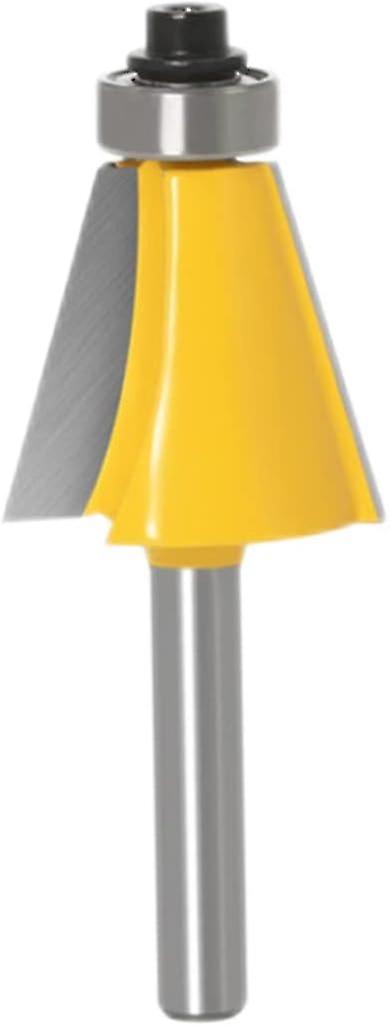 Chamfer Edge Router Bit 15 Degree Angle Forming Router Bit 1/4 Inch Bath Knife Woodworking Fruit Turner Milling Tool