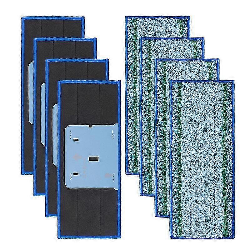Replacement Mop Pad Compatible For M6 Robot Mop Accessories Washable Mop Cloth Pads