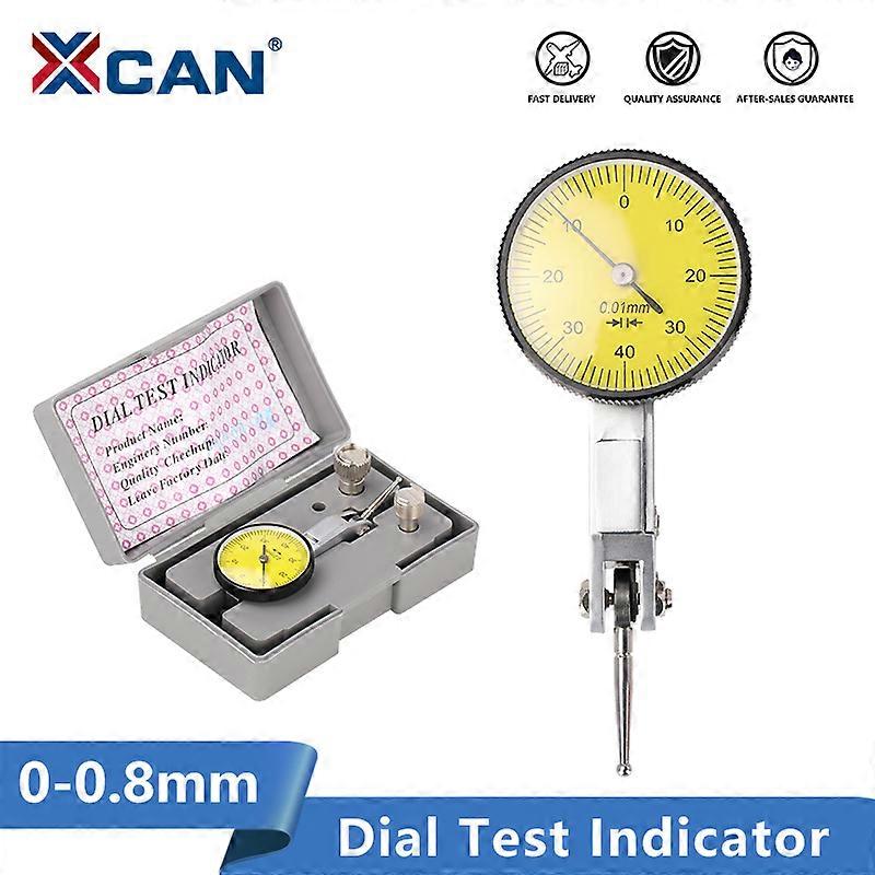 Dial Indicator 0-08mm Lever Test Indicator Magnetic Base Stand Holder Measuring Instruments 001mm Dial Gauge