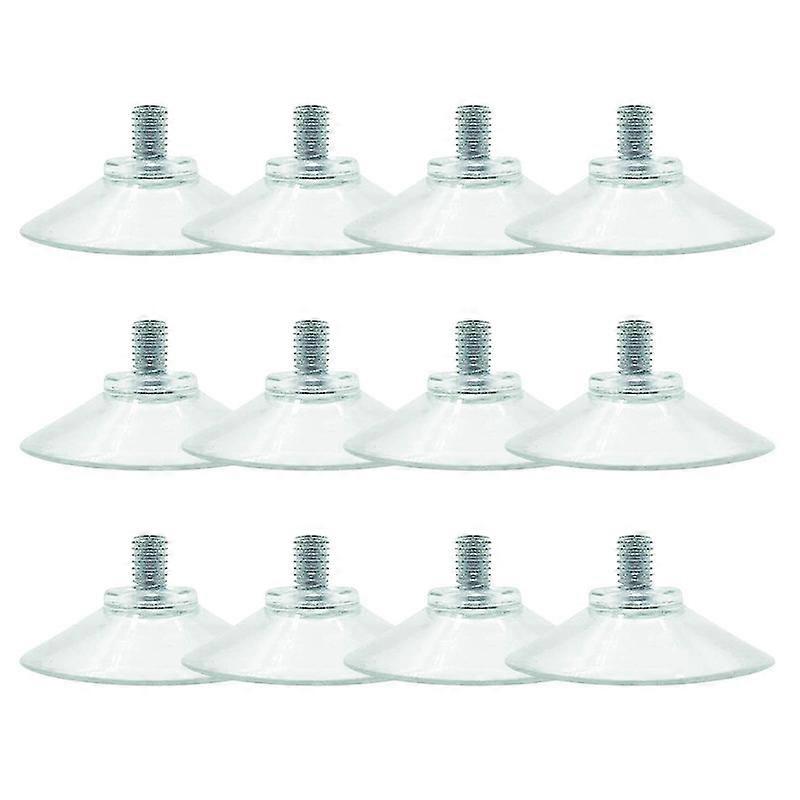 12pcs Suction Cup With Screw Thread Suction Cup With Cap Pvc Table Screw Suction Cups Diameter 4.5 Cm{jkw}
