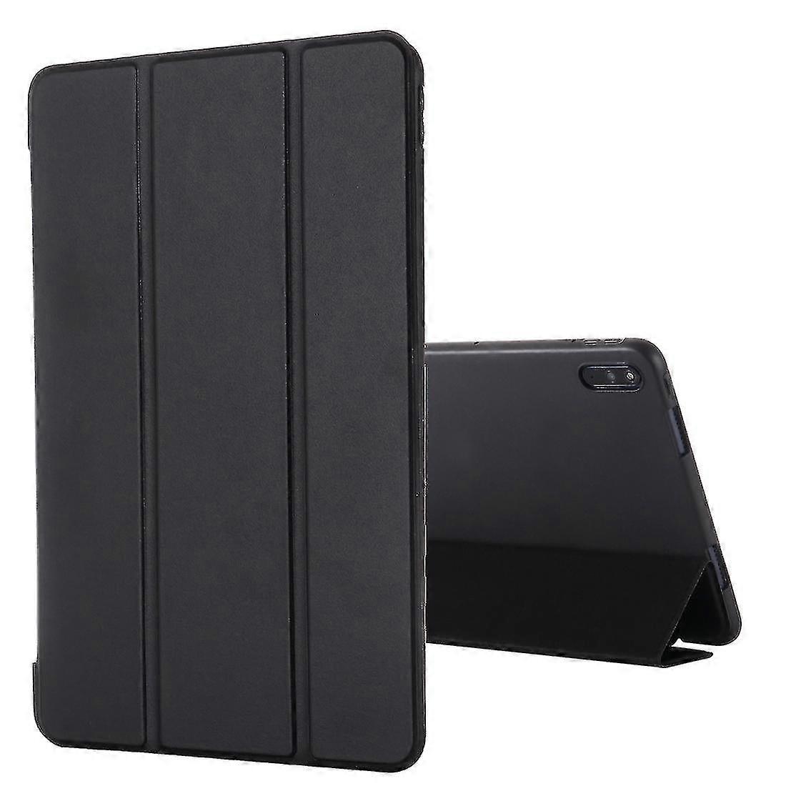 For Huawei Matepad 10.4 Gebei Shockproof Leather Case Black