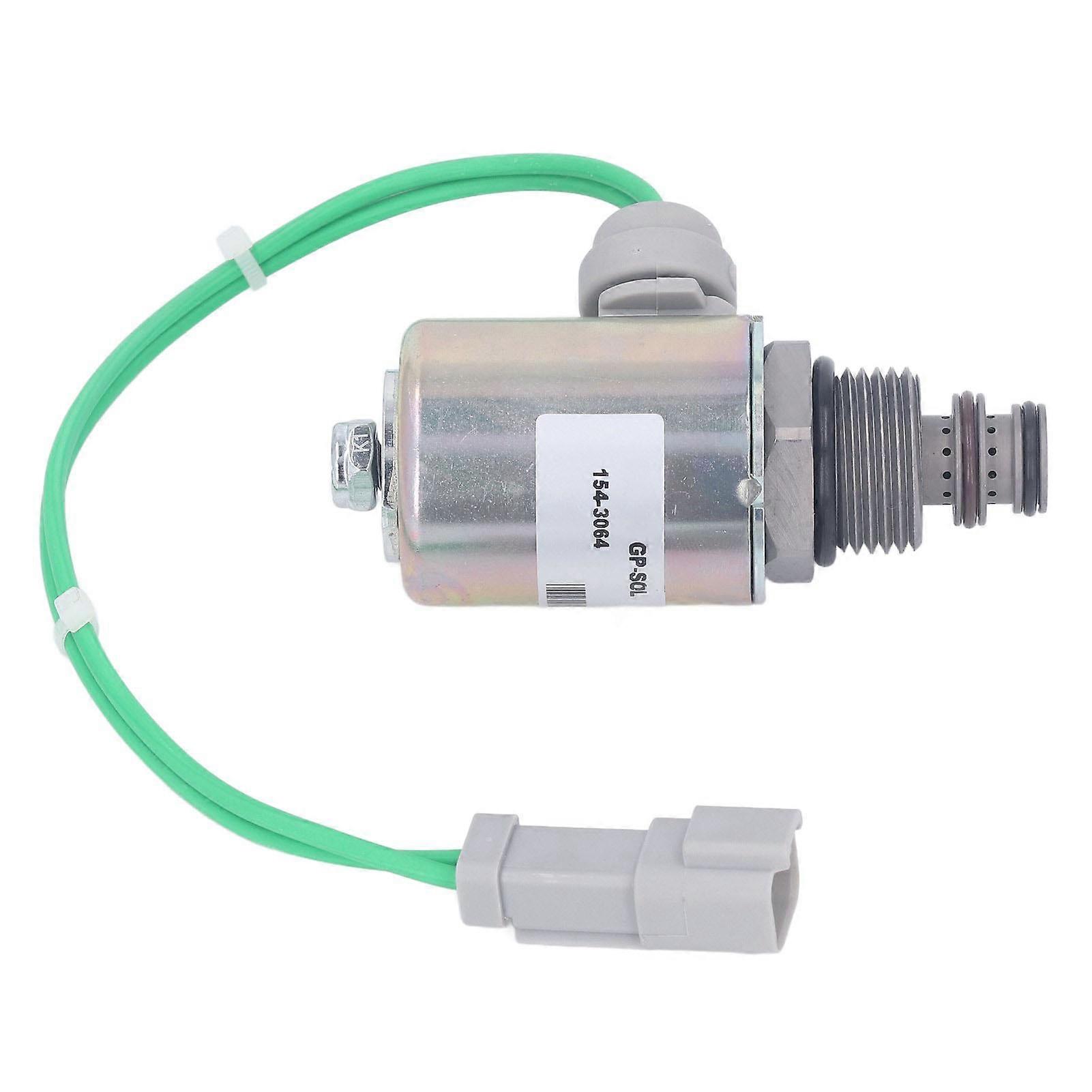 Motor Grader Sole Valve 24V Replacement for Caterpillar 120H 120K 140K 160H NA 163H Grader