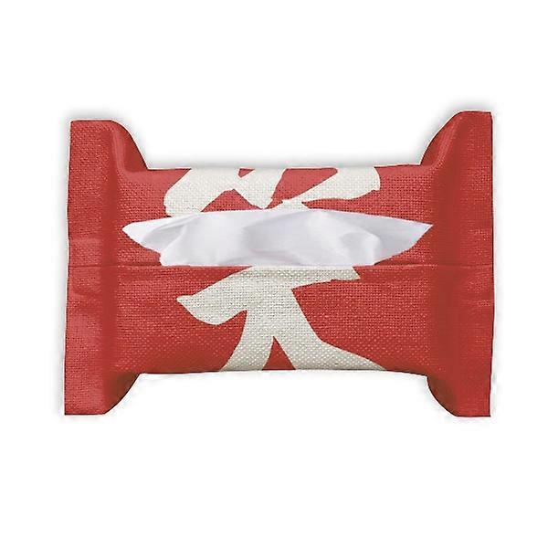 الصينية الضحك الصين حرف ورقة منشفة منشفة حقيبة منديل بومف