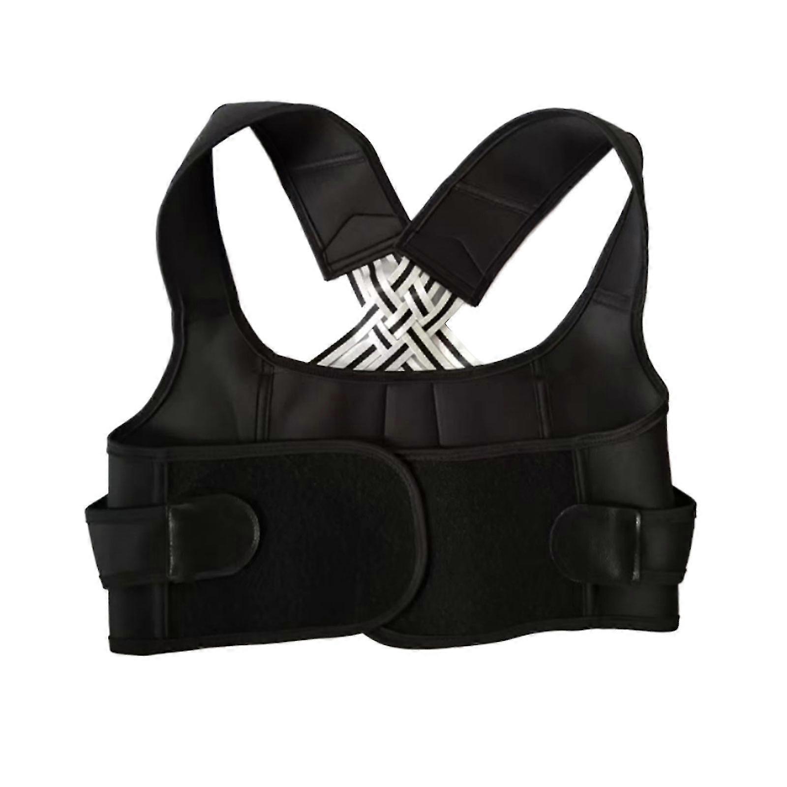 Posture Correction Strap, Individually Adjustable Back Stabilizer, Back Support Straightener Corrector Belt