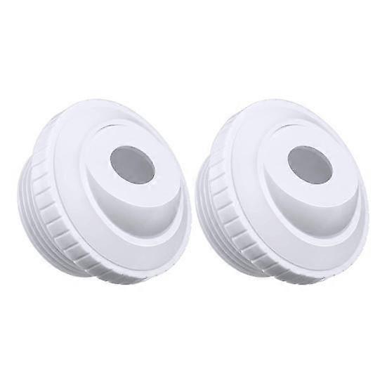 2Pcs Pool Jet Nozzle 1.5 Inches Thread Ring Hot Tub Directional Flow Inlet Jet Swimming Pool Return Jet Replacement for Cleaning