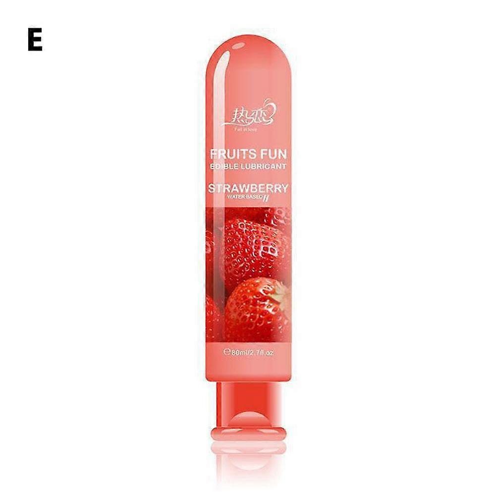 Fruity Water Soluble Personal Lubricant Long Lasting 5 Flavors for Enhanced Intimacy Easy Clean