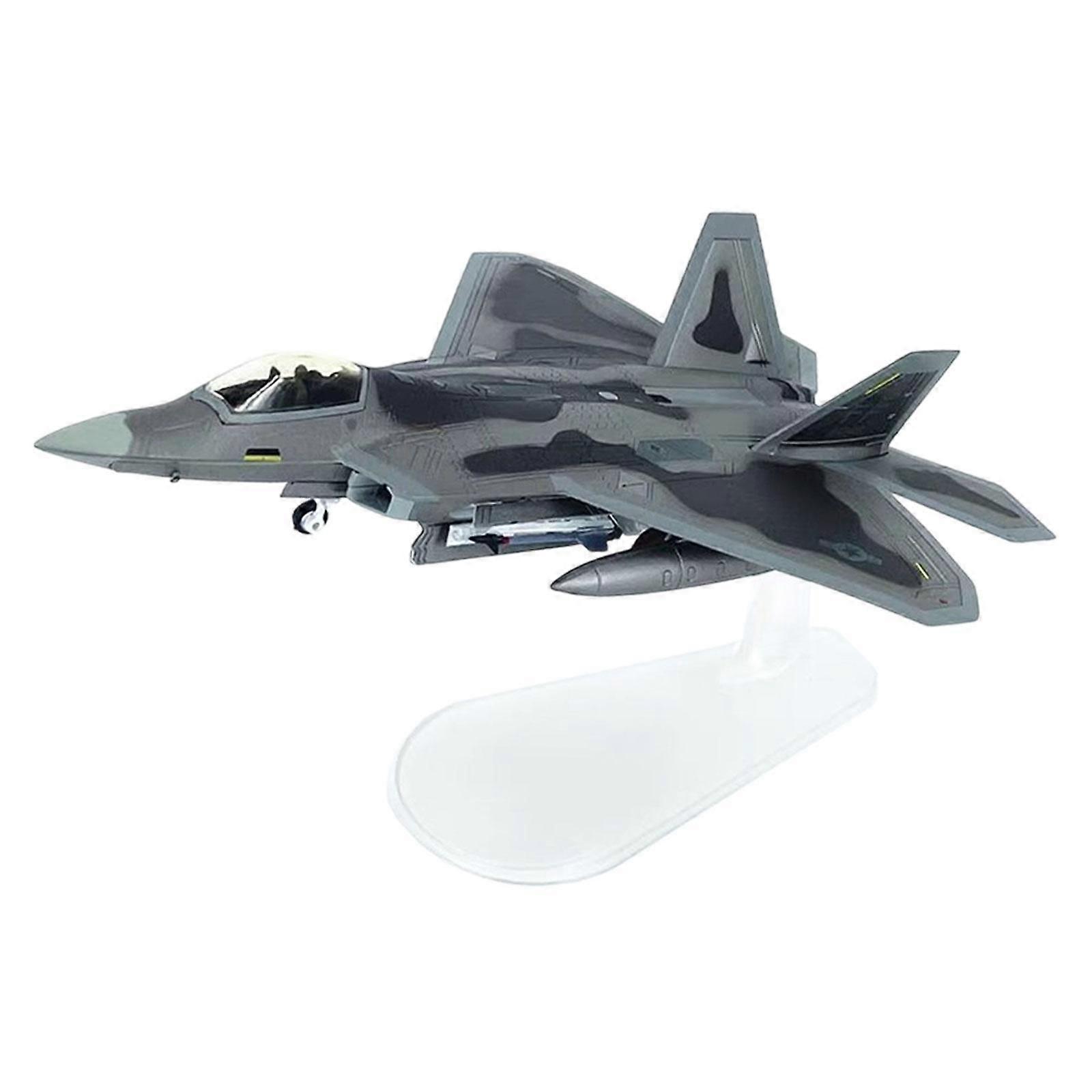 1:100 Flygplan Fighter Flygplan Modell Fighter Modell för Bord Kontor Sovrum Flygplan Modell