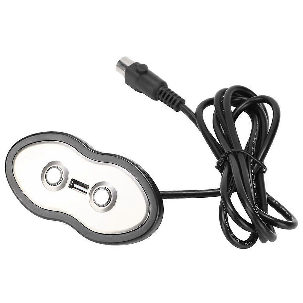 Electric Sofa Hand Controller Control Switch with LED Backlight USB PortSilver