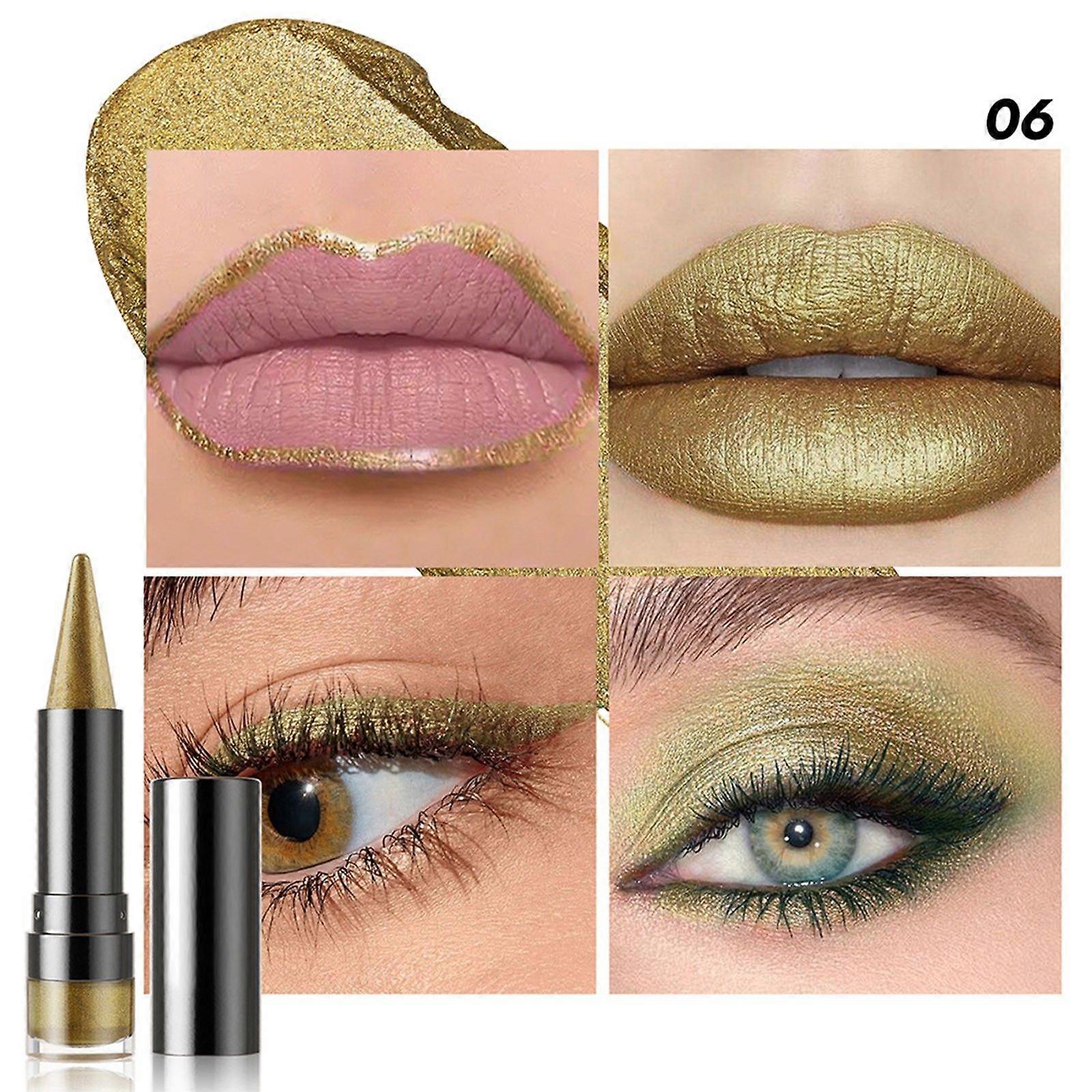 Pointys Thin Flash Lipstick Multi-purpose Pearlescent Lip Liner Rouge À Lèvres Ombre À Paupières L’eye-liner N’est pas Facile À Halos-Dyes Flye253013