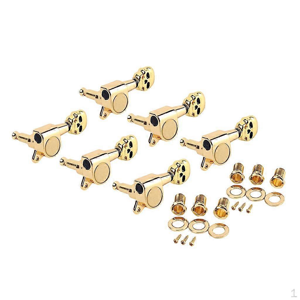6R guitar tuning Pegs Machine Heads For Electric Parts Gold
