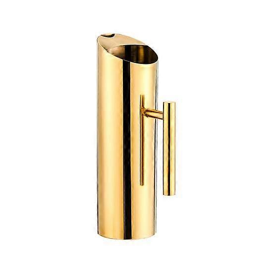 Stainless Steel Drink Pitcher 1.5/2L Large Capacity Cocktail Pot with Handle Modern Beverage Carafe